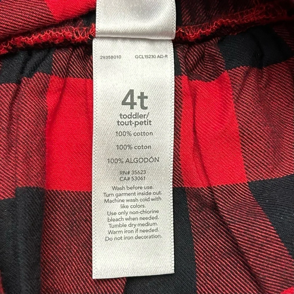 CARTER’S Buffalo Plaid Skirtall Set